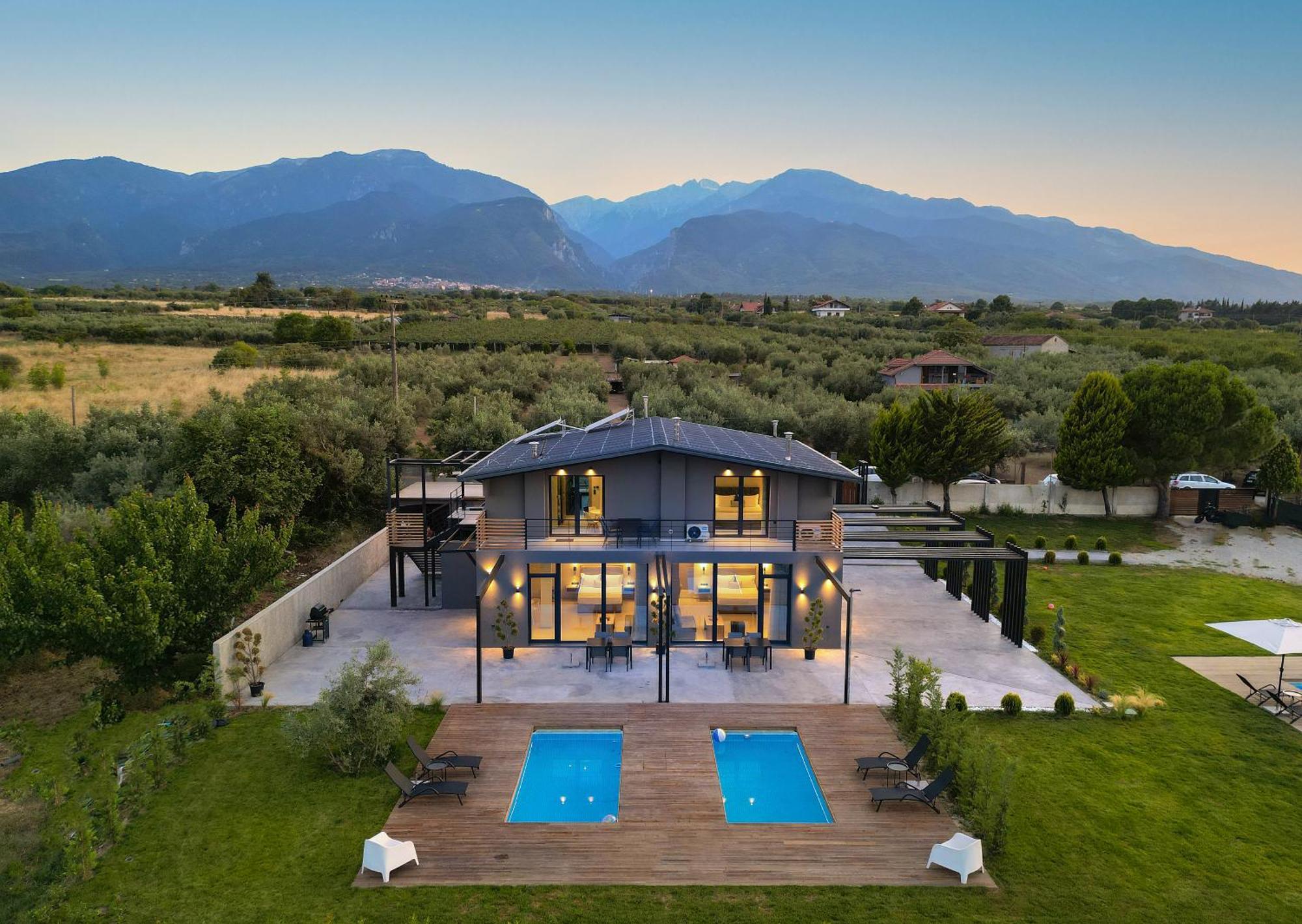 Olive All-Seasons Suites, Panel Hospitality Homes & Villas Litochoro Exterior foto