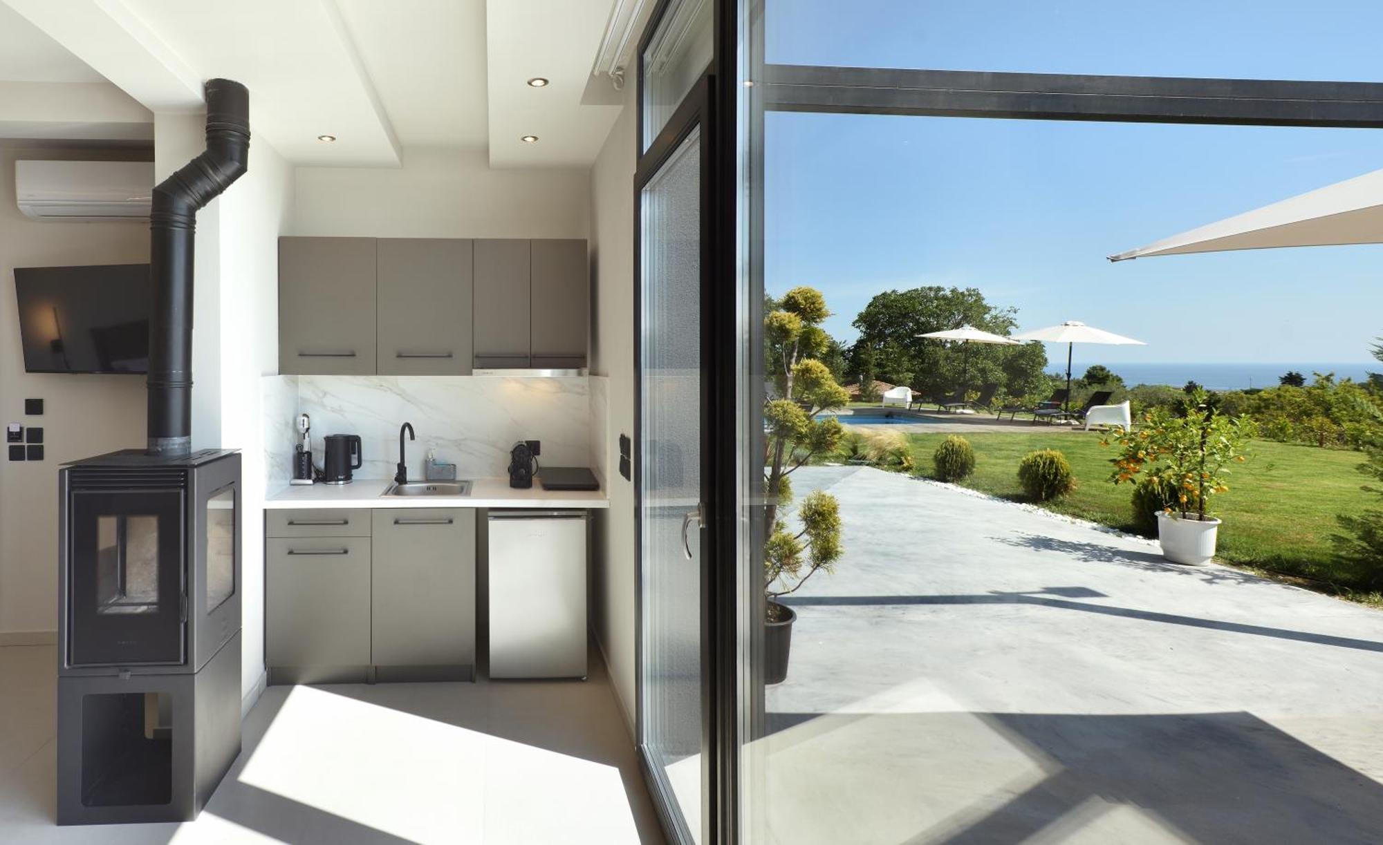 Olive All-Seasons Suites, Panel Hospitality Homes & Villas Litochoro Exterior foto